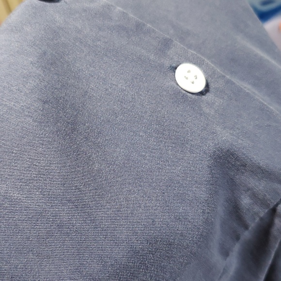 Vetta Button-up Midi Dress, Color "Washed Navy", Sixe XL - Picture 11 of 11